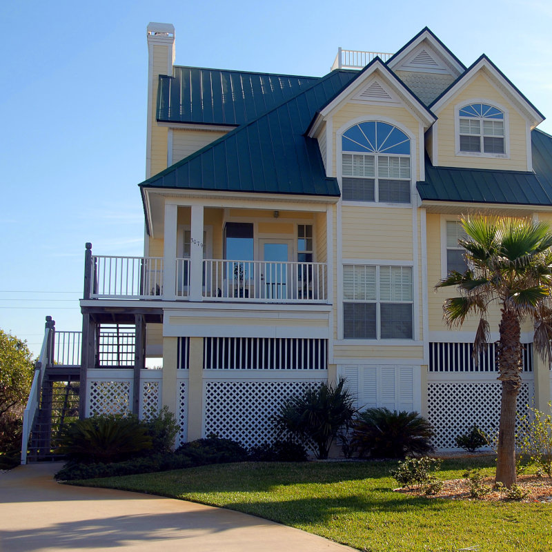 home after repairing roof in clearwater